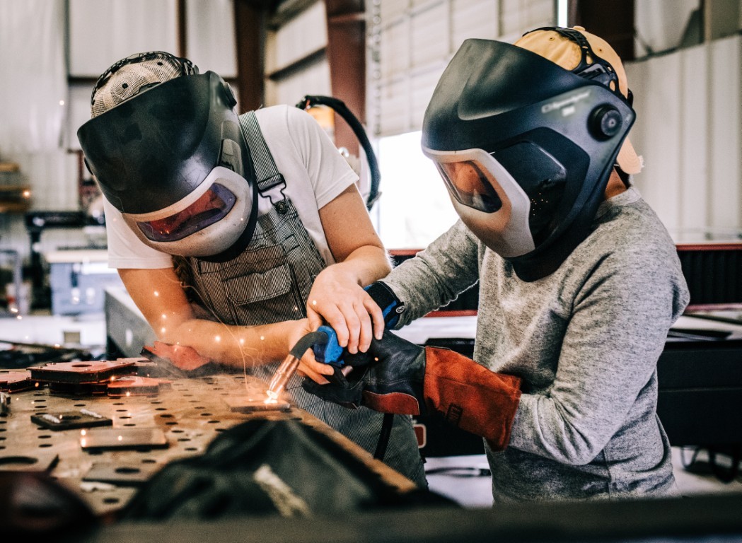 Welder and instructor learning in trade program